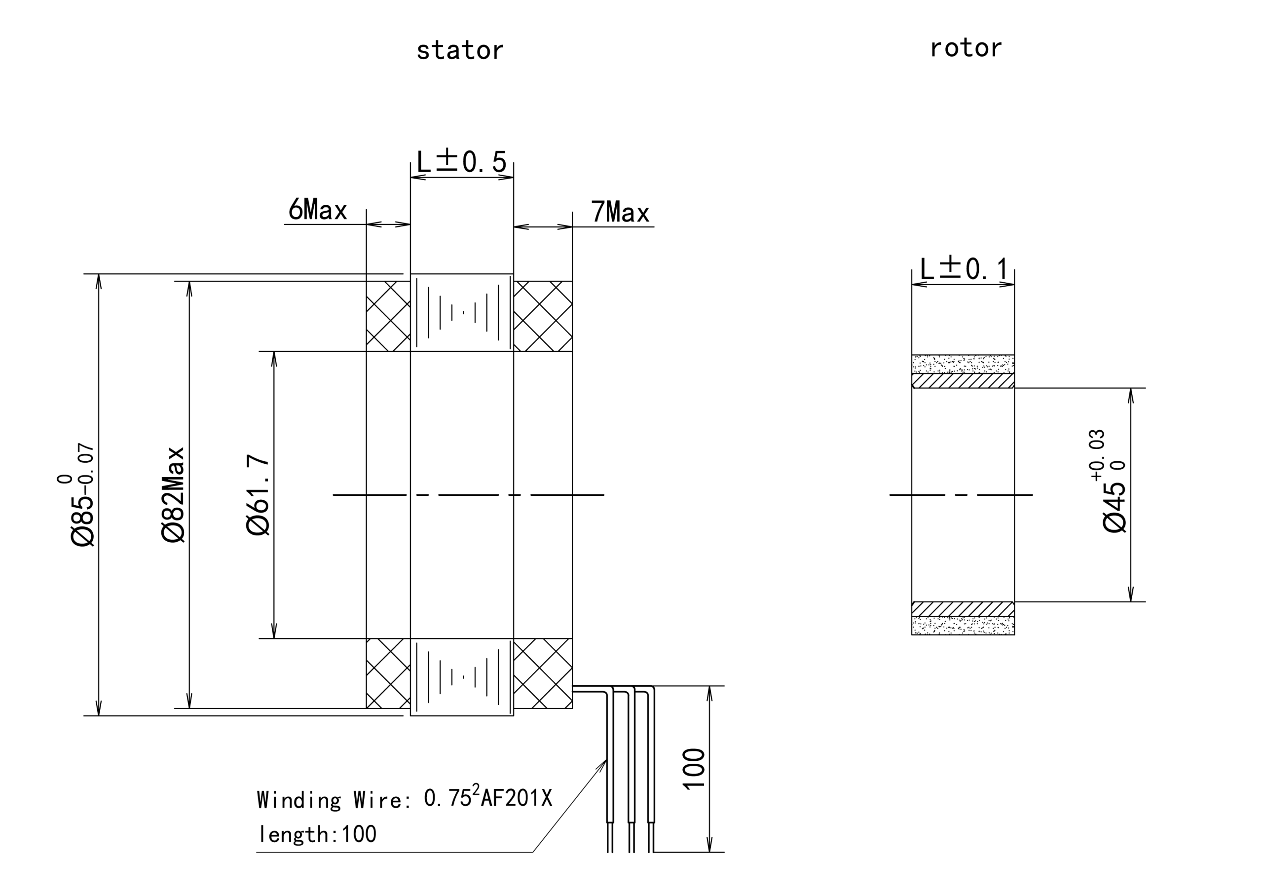 85SFEC drawing